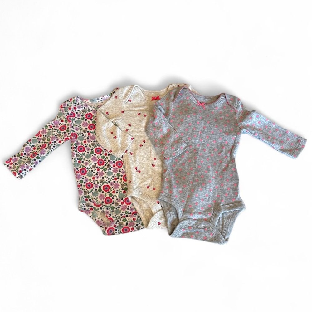 Girls 0-3 month onesie lot